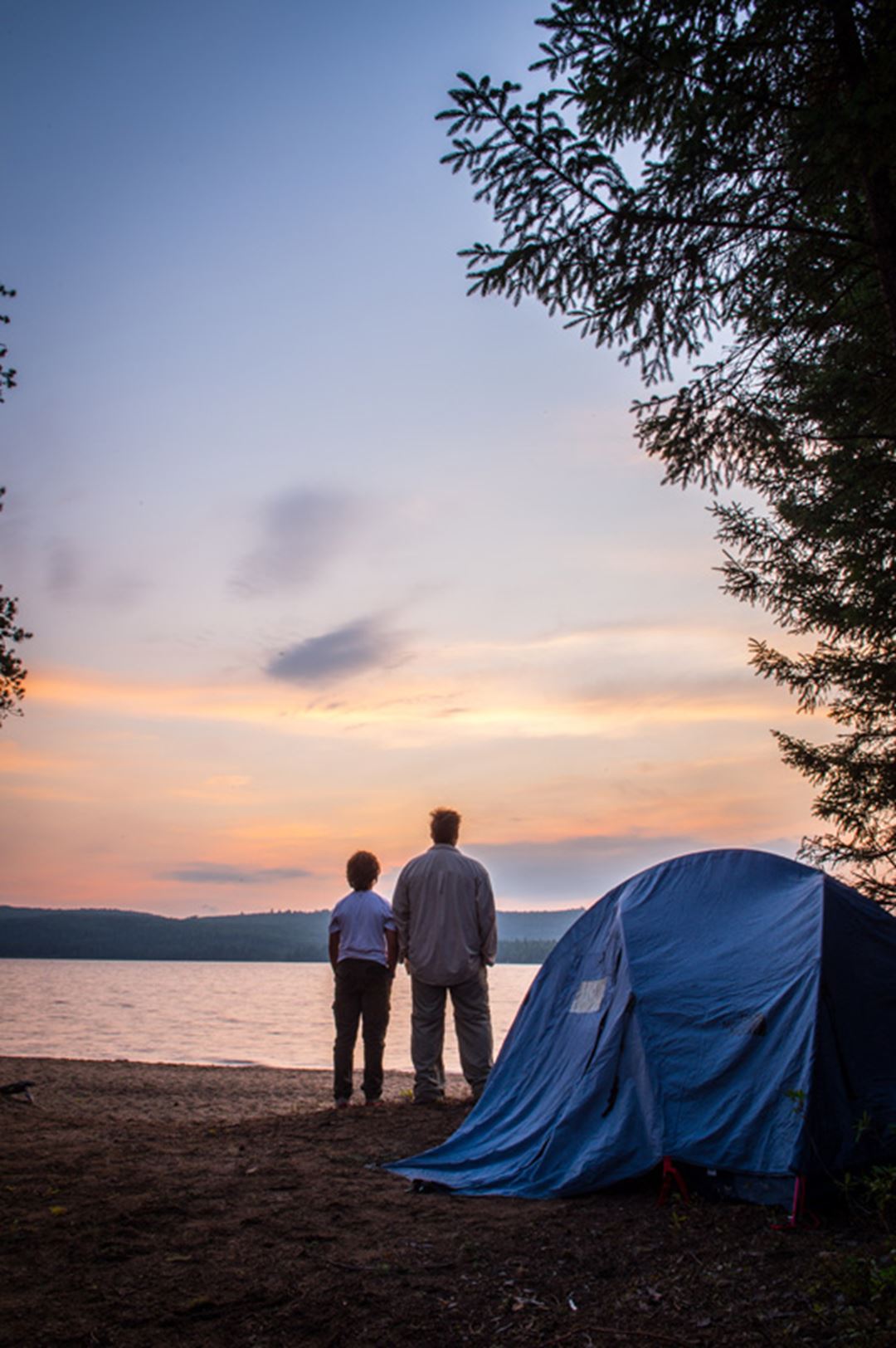 Beach of Parc régional du Lac Taureau