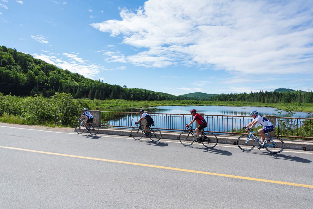 Vélo à Saint-Donat