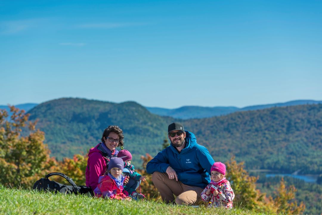 Famille à Saint-Donat