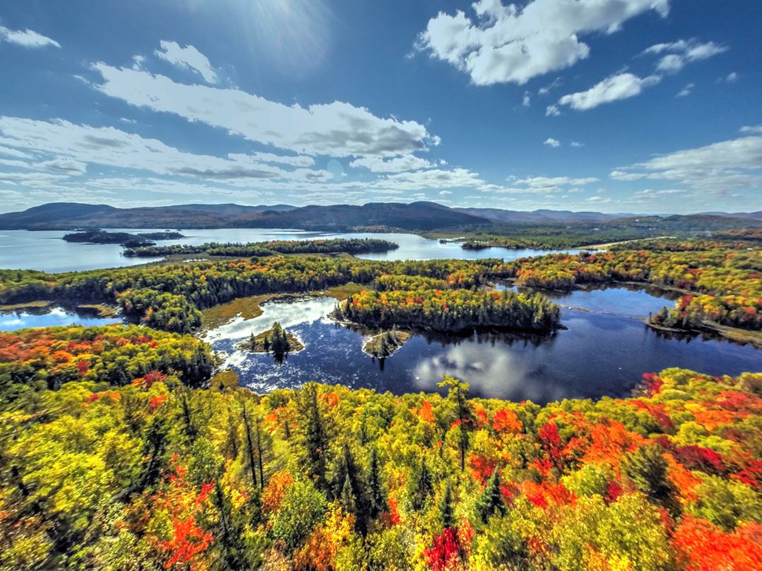 Saint-Donat en automne