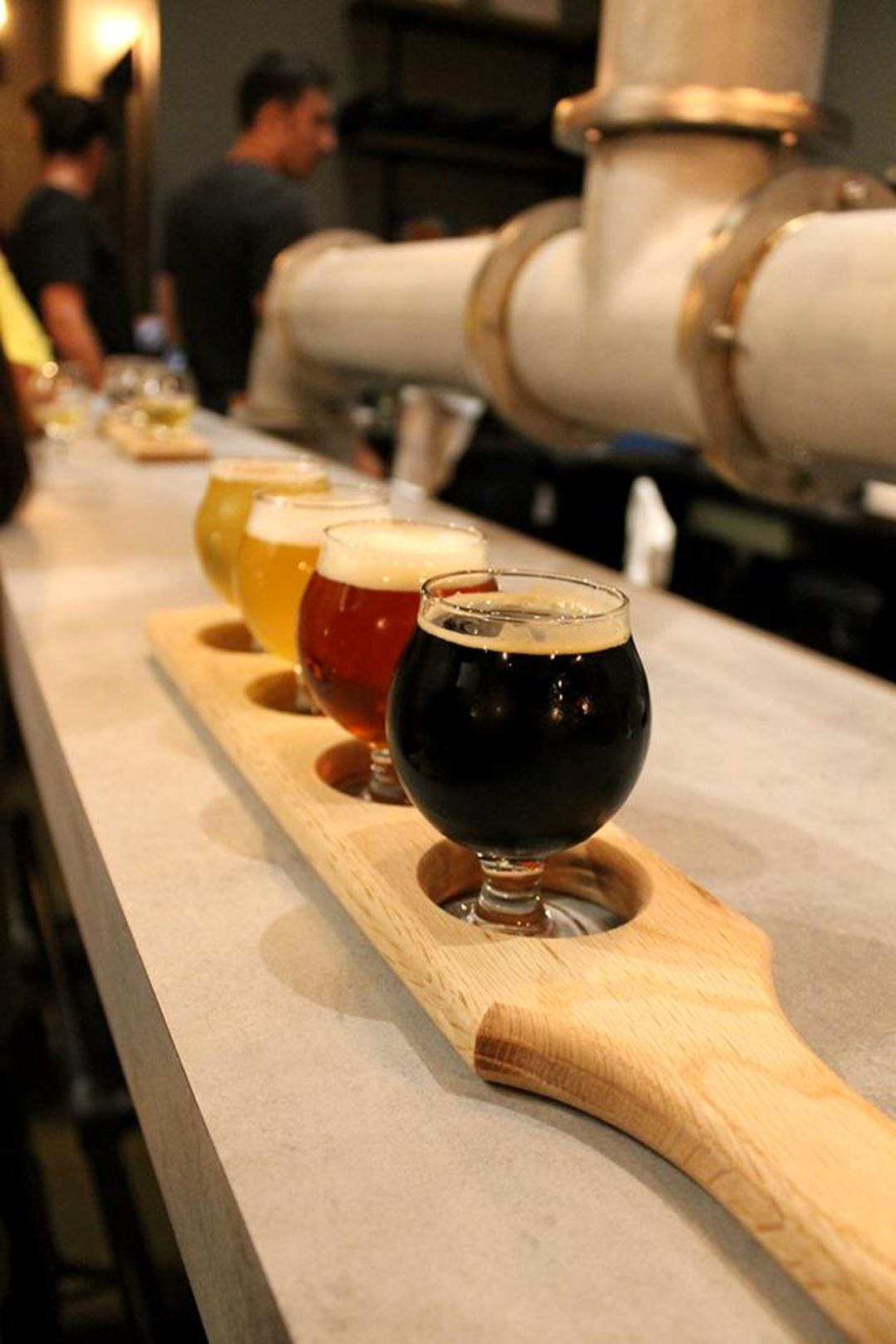 Microbrasserie l'Ours Brun different beers