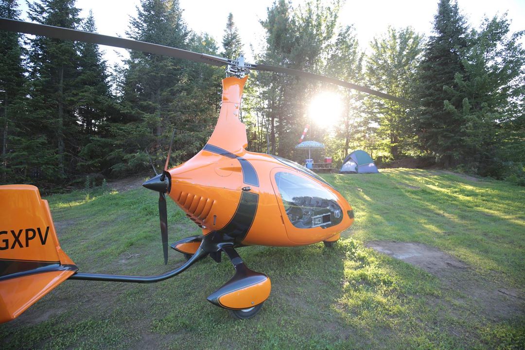 Camping au Festival ULM Québec