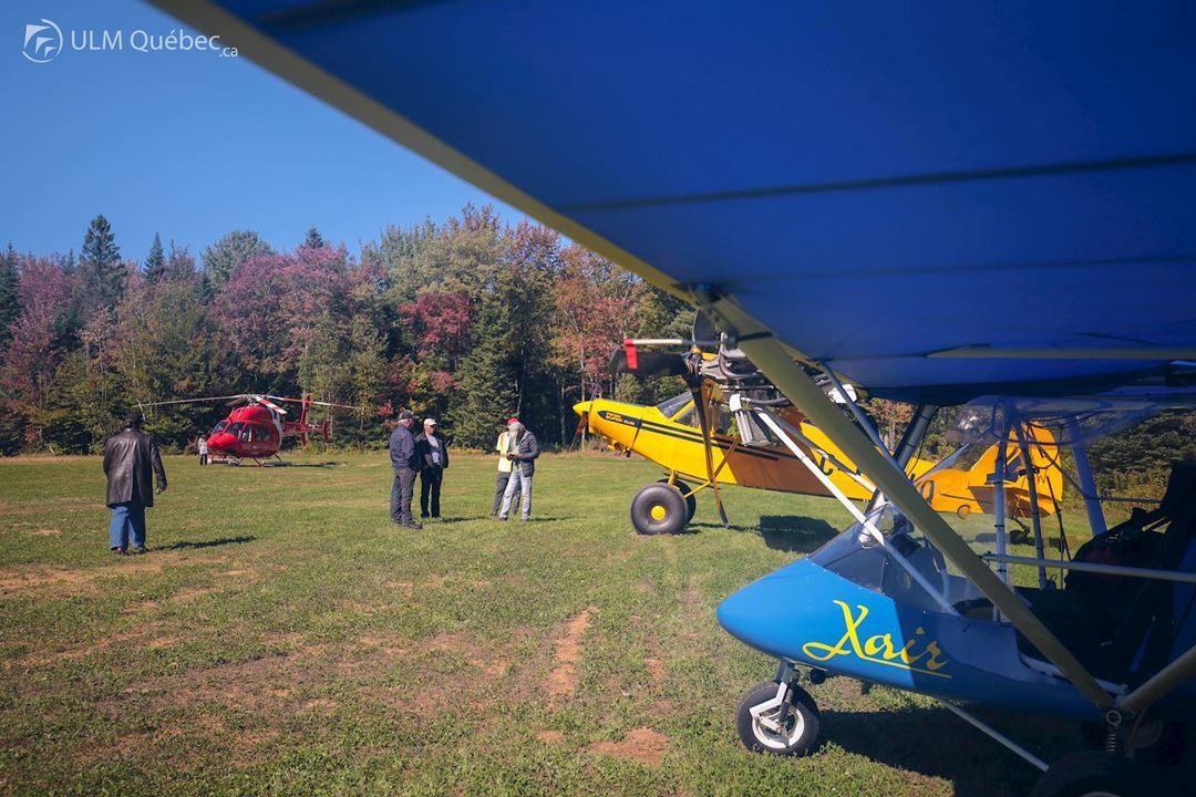 Les avions du Festival ULM Québec