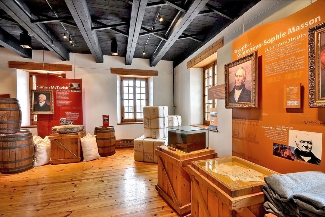 Exposition permanente : Les moulins de Terrebonne, le pouvoir de l’eau à l'Île-des-Moulins