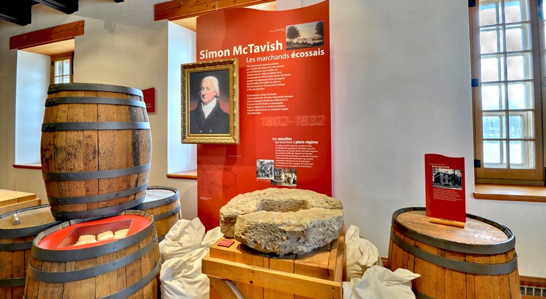 Exposition permanente : Les moulins de Terrebonne, le pouvoir de l’eau à l'Île-des-Moulins