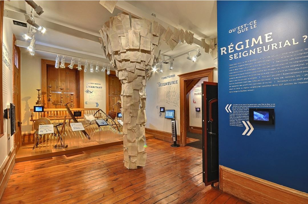 Exposition permanente : Récits d’une seigneurie à l'Île-des-Moulins