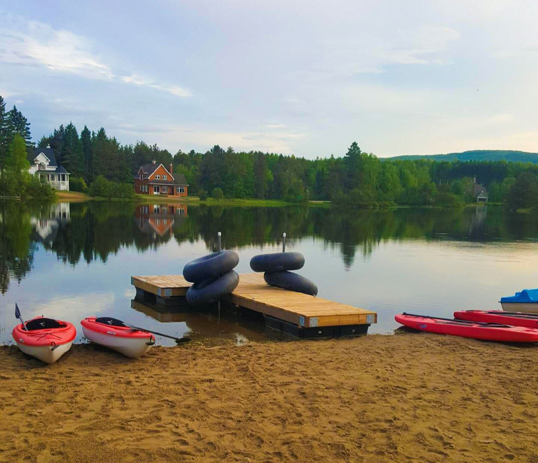 Plage au Jadanie chalet