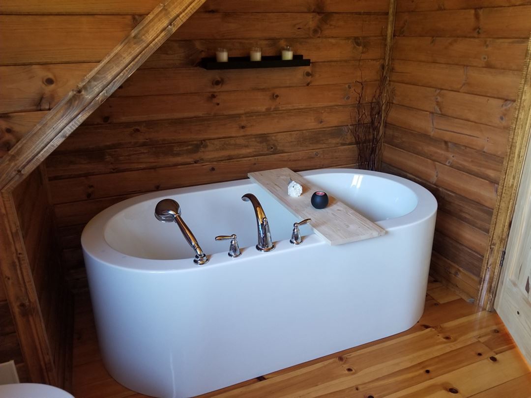 Salle de bain au Jadanie chalet