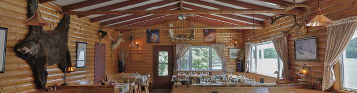 Restaurant de l'Auberge Pourvoirie Kanamouche