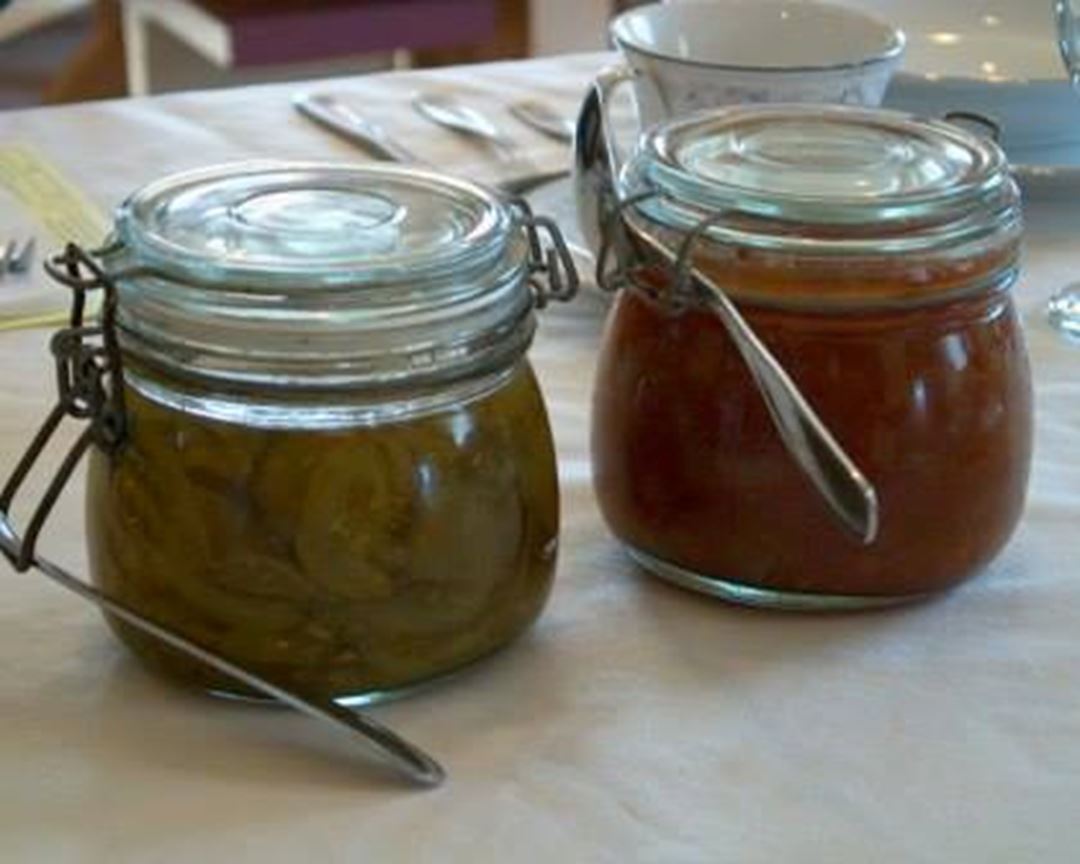 Ketchup et marinades maison.