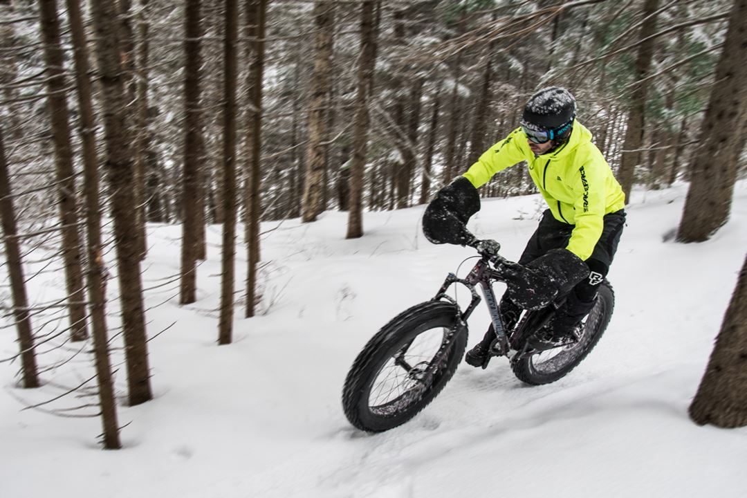 Fat bike at parc Louis-Philippe-De Grandpré