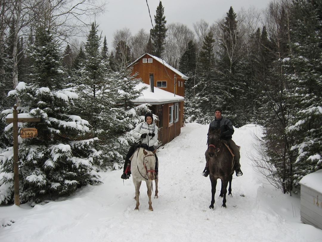 Équitation aux Chalets Arseneault
