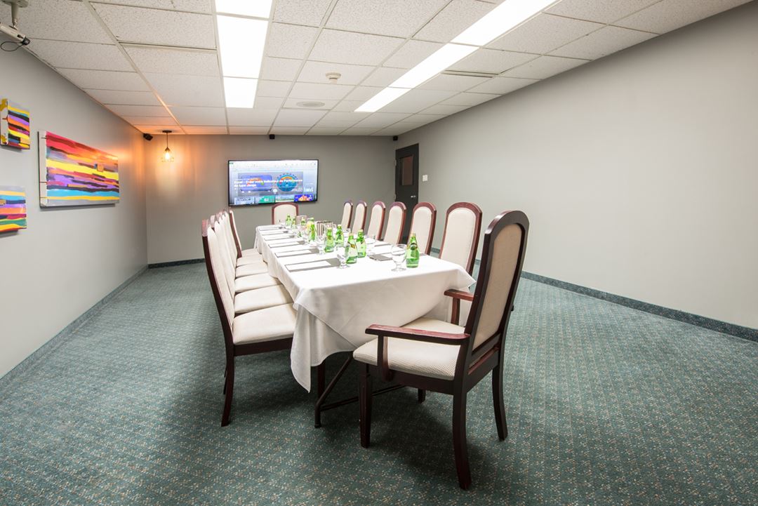 Salle de réunion à l'Auberge Val Saint-Côme