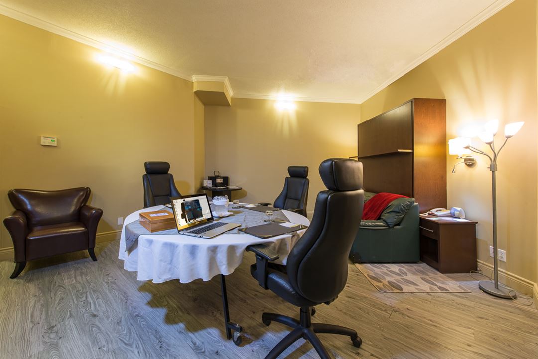 Espace réunion dans une chambre au Days Inn