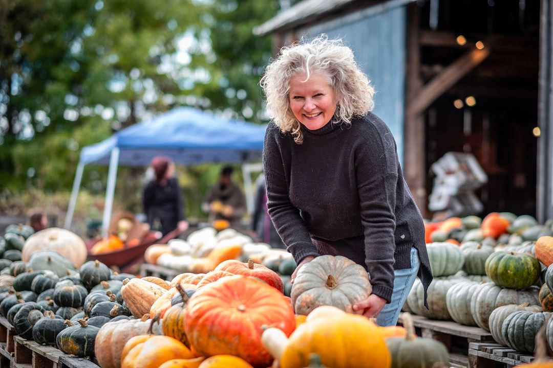 Pascale Coutu, owner of La Courgerie