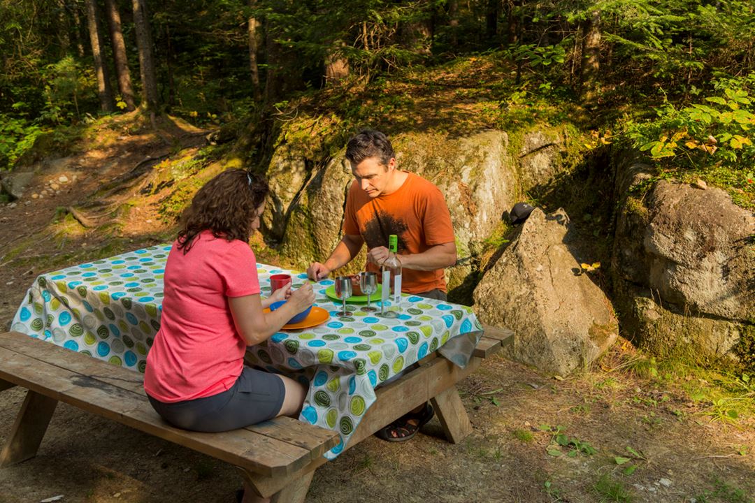 Picnic Parc régional de la Forêt Ouareau