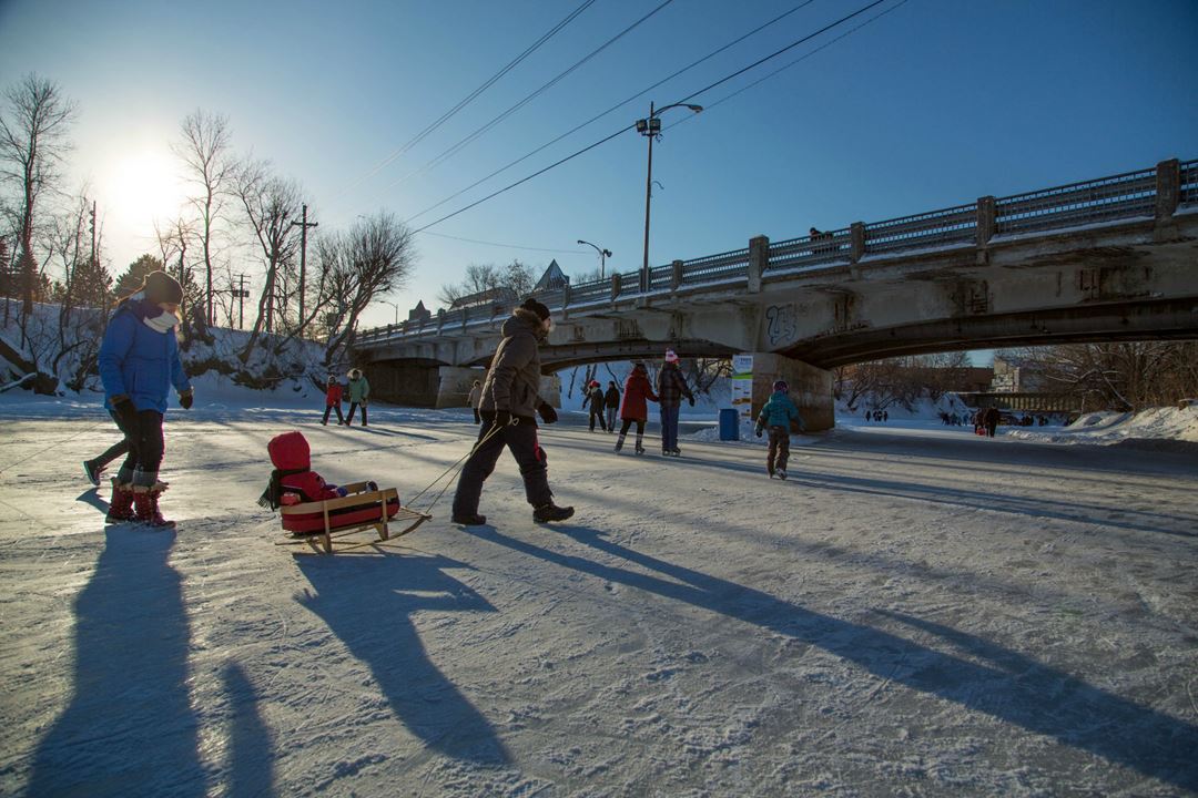 Patinoire Rivière L'Assomption