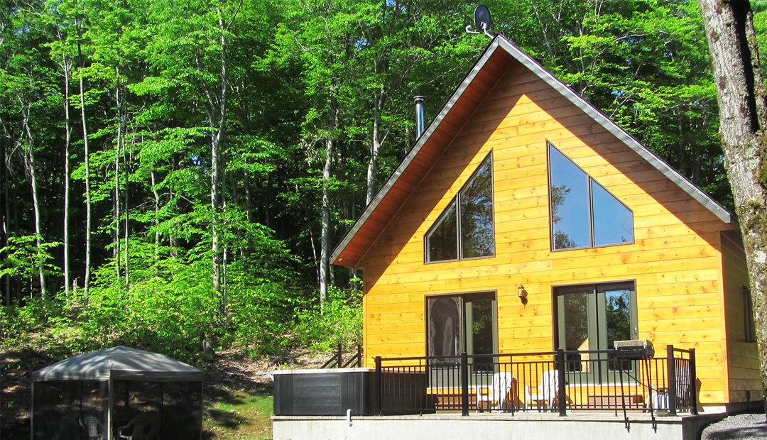 Summer at Chalets Évasion