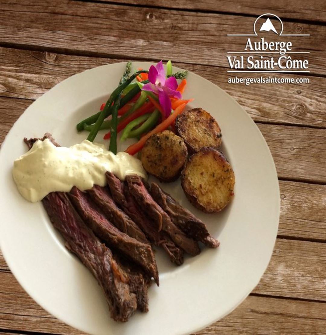 Bavette restaurant de l'auberge Val Saint-Côme
