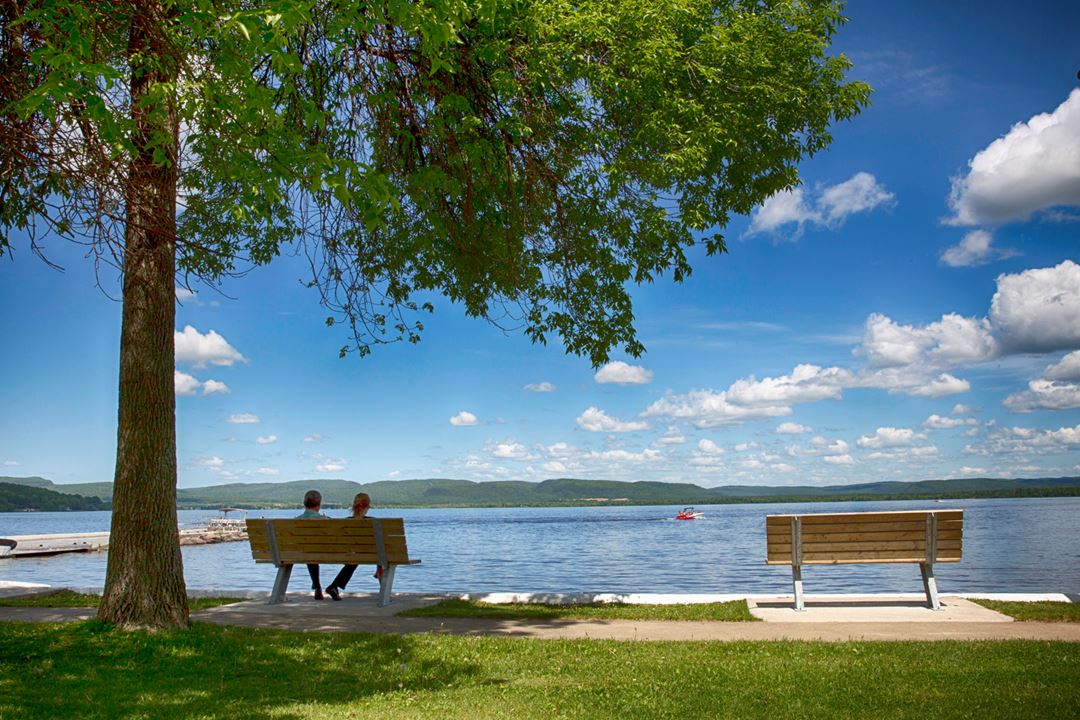 Plage de la base de plein-air Saint-Jovite-Mont-Tremblant
