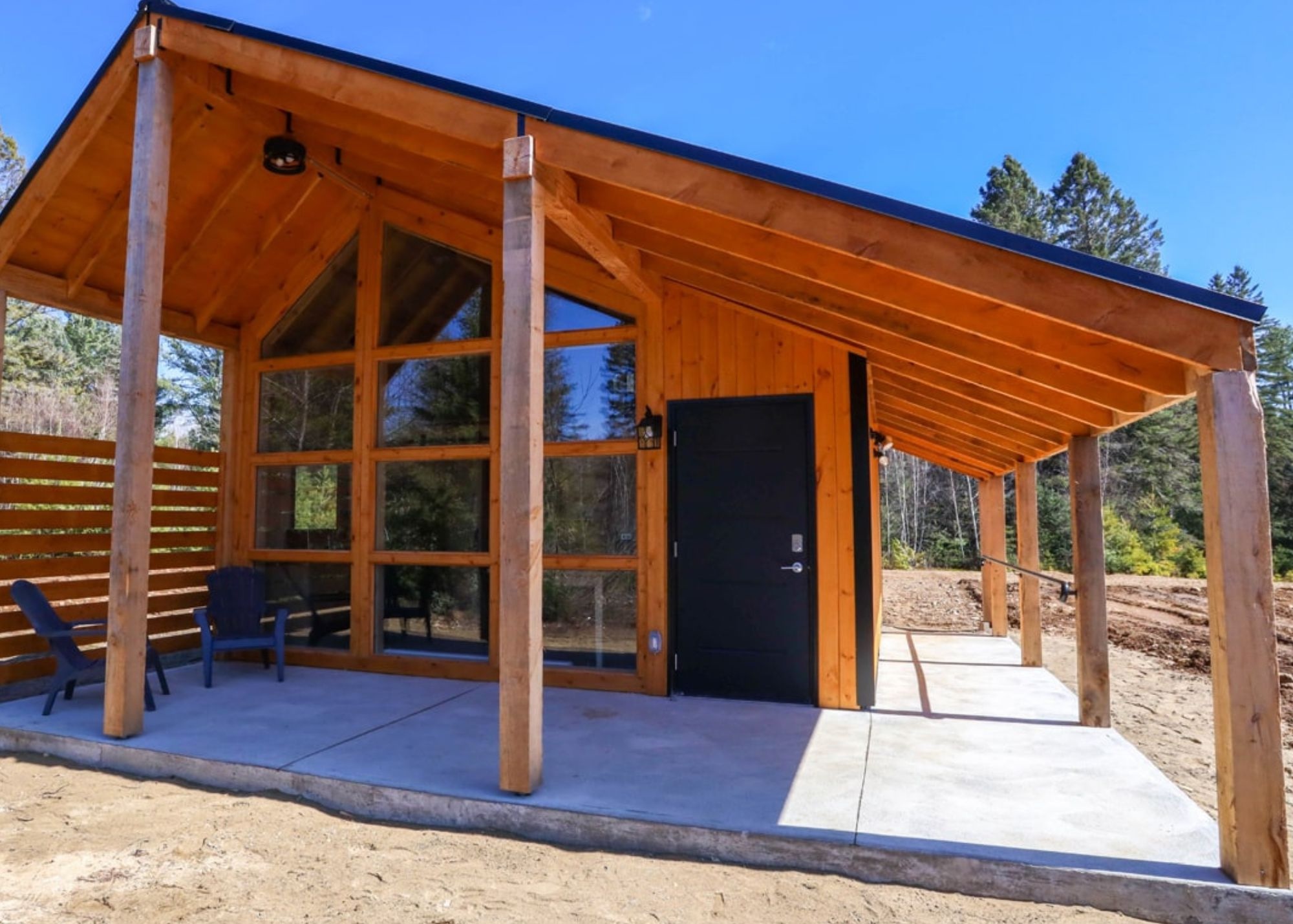 Les nouveaux mini-chalets à accessibilité universelle de Chalets ...