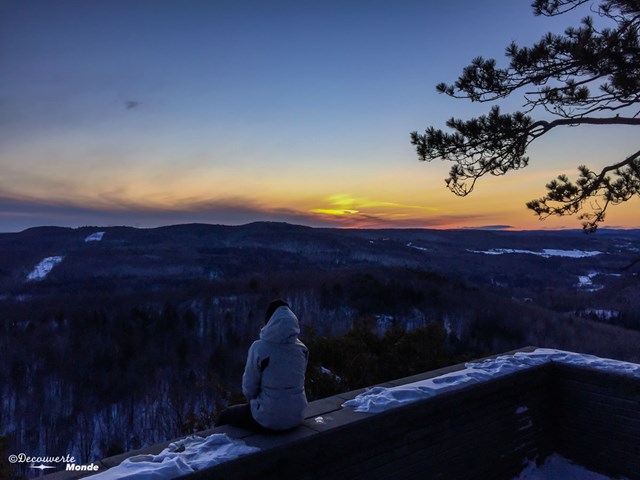 mirador montagne coupée